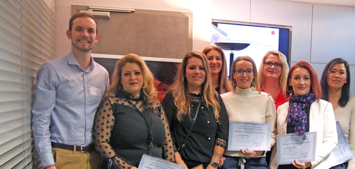 Diploma di formazione per Team Leaders di Vignal Lyon-Corbas